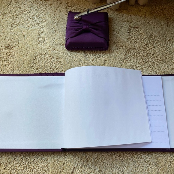 New Set of Party Guest Note Book with Matching pen holder - Picture 4 of 9